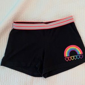 Girls Black Shorts
